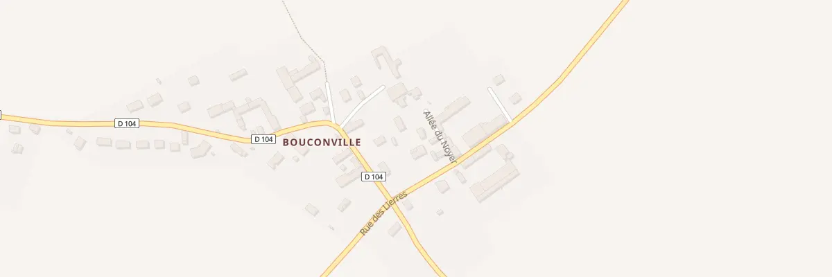 Plan du 1 All du Noyer à Serazereux