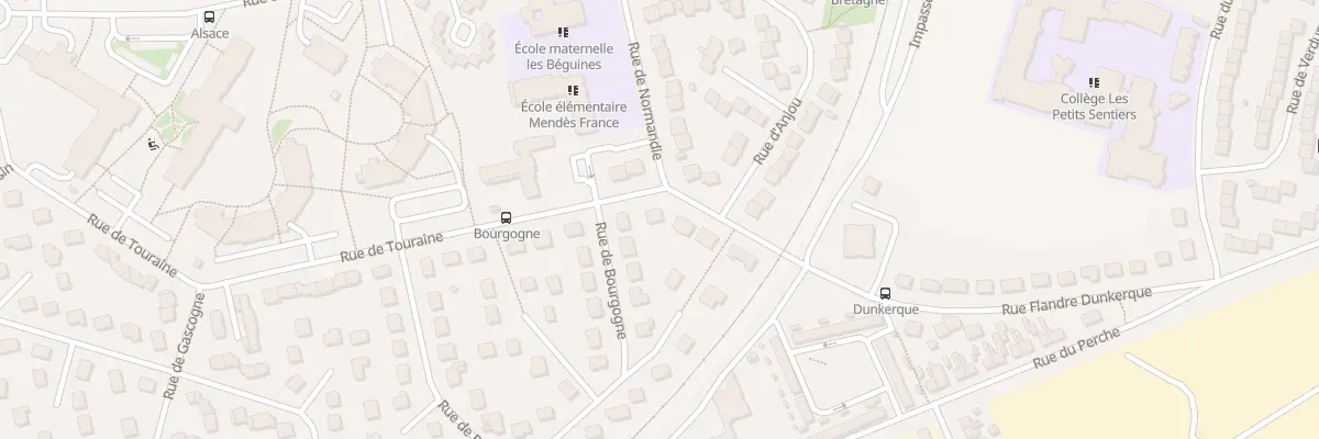 Plan du 16 Rue de Normandie à Lucé