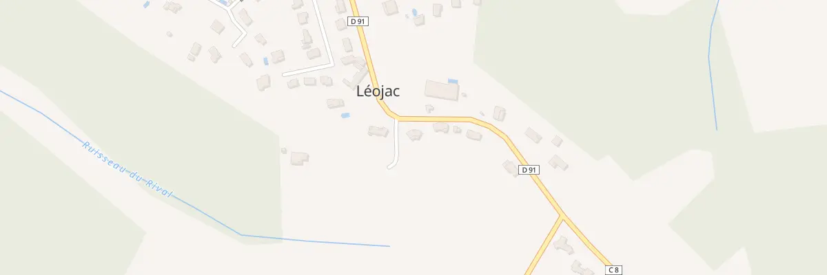 Plan du 1930 Che de la Mairie à Léojac