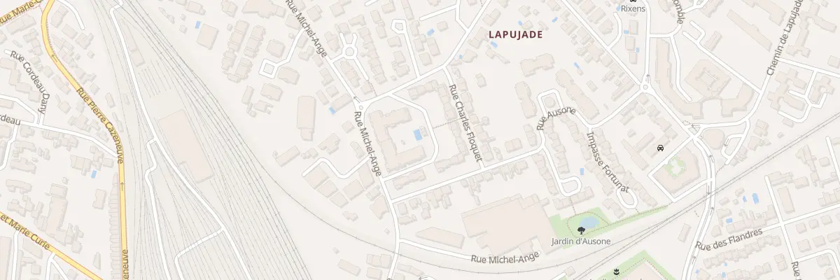 Plan du 2 Che Raynal à Toulouse