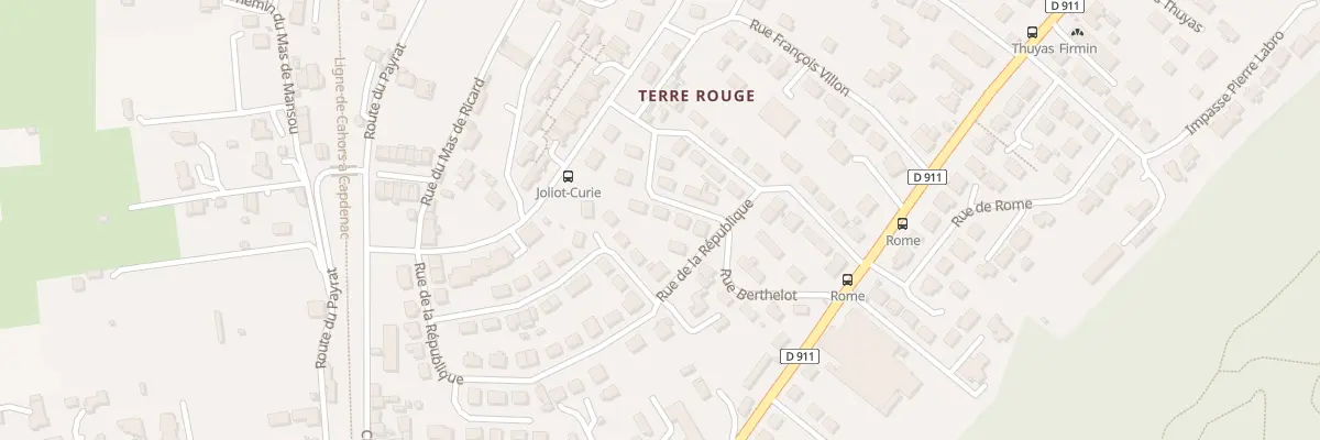 Plan du 51 Rue Cyrille Vayssie à Cahors