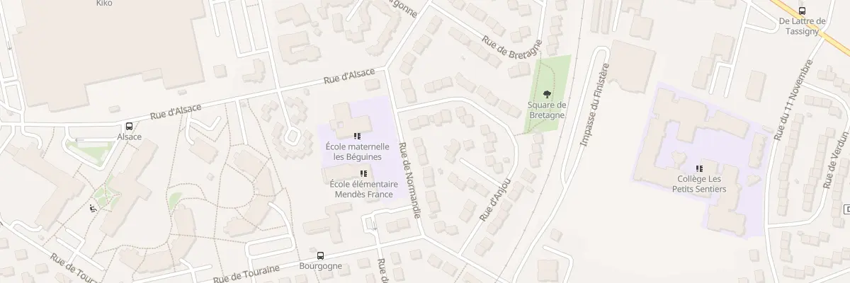 Plan du 35 Rue de Normandie à Lucé