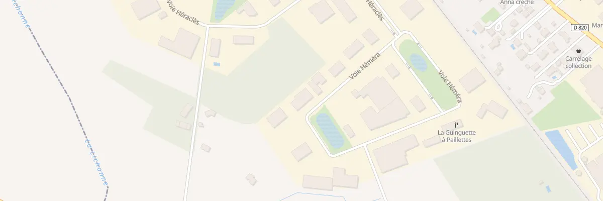 Plan du 5015F La Bordiere à Auterive