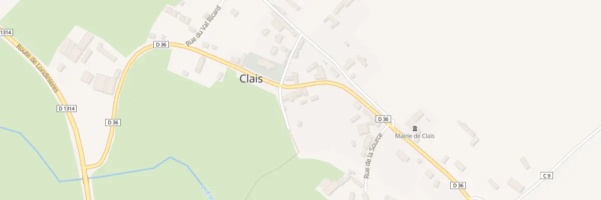 Plan du 5046 Le Bourg à Clais