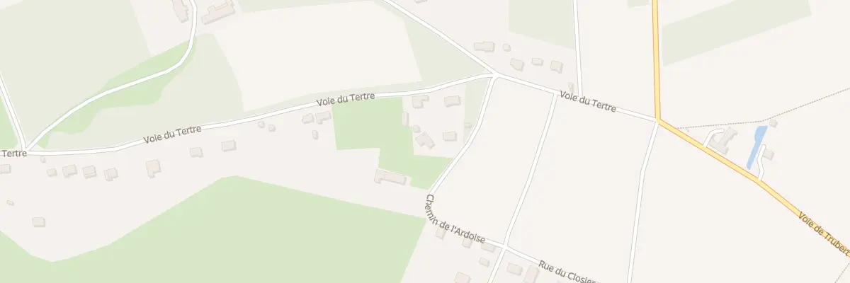 Plan du 74 Voie du Tertre à Cour-Cheverny