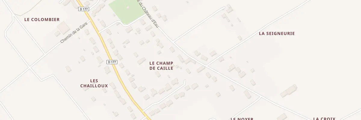 Plan du 27 Rue du Château d’Eau à Montlivault