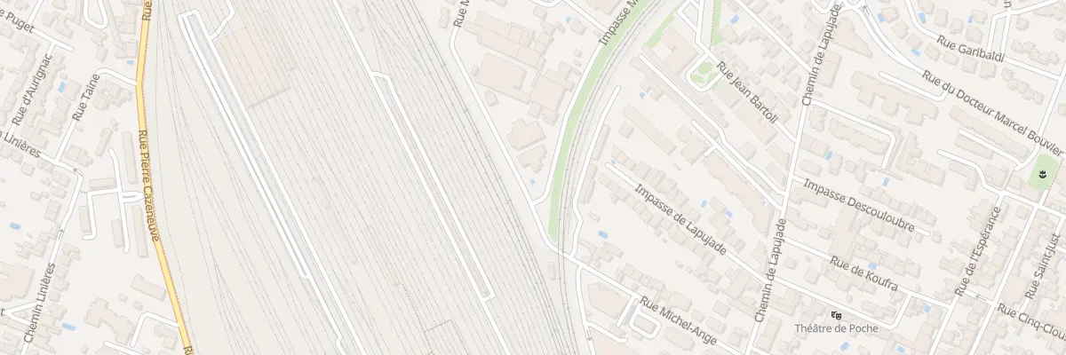 Plan du 32 Rue Michel Ange à Toulouse