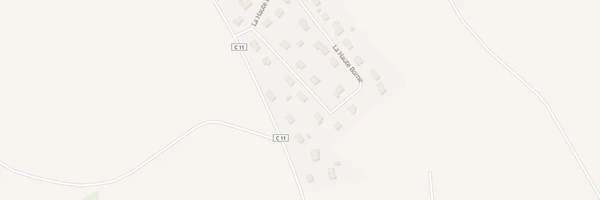 Plan du 33 La Haute Borne à Hennezis