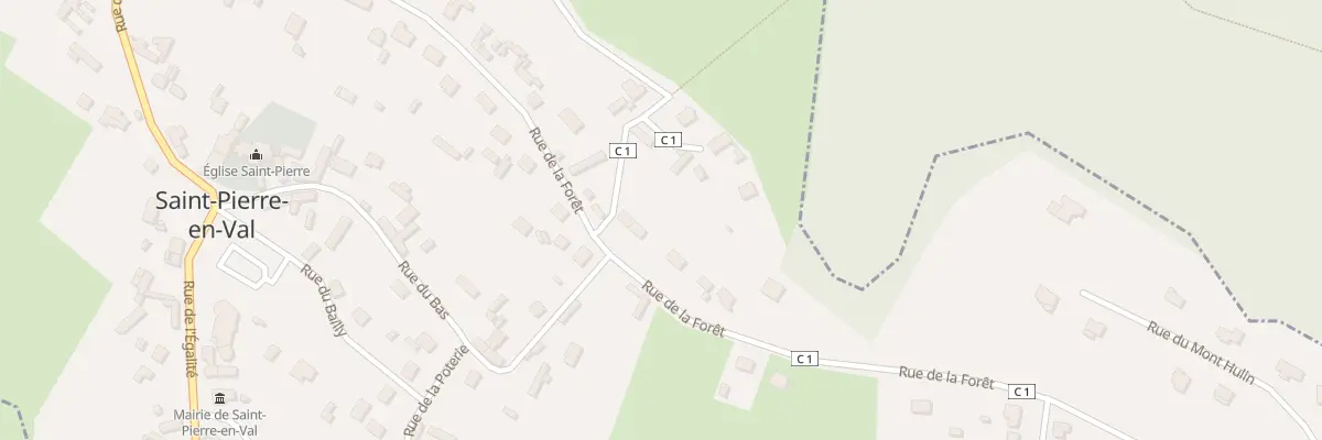 Plan du 55 Rue de la Forêt à Saint-Pierre-en-Val