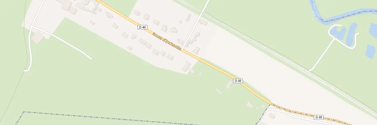 Plan du 24E Rte d’Incheville à Ponts-et-Marais