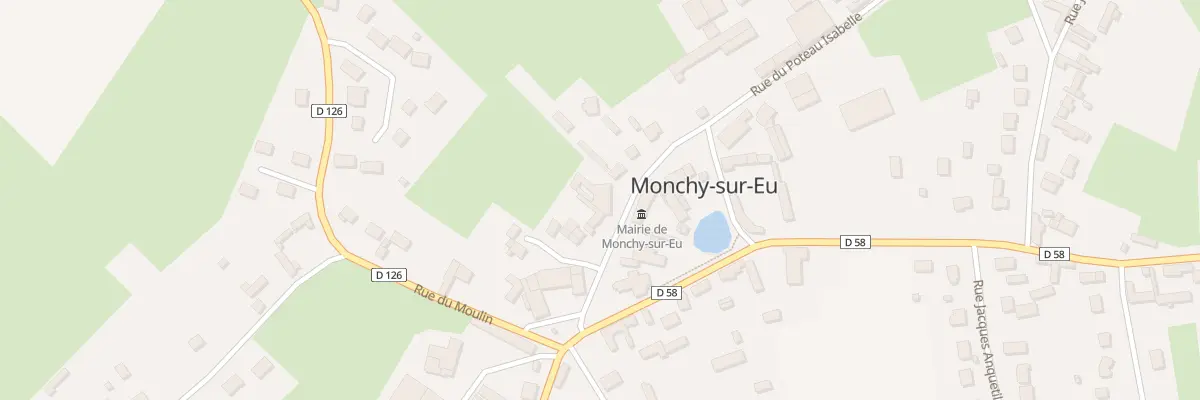 Plan du 5105 Le Village à Monchy-sur-Eu