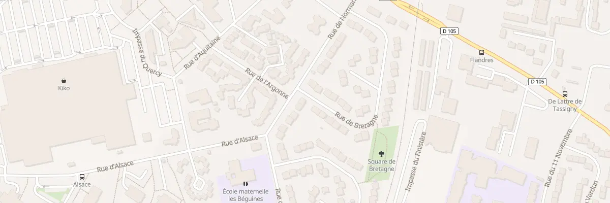Plan du 17 Rue de Normandie à Lucé