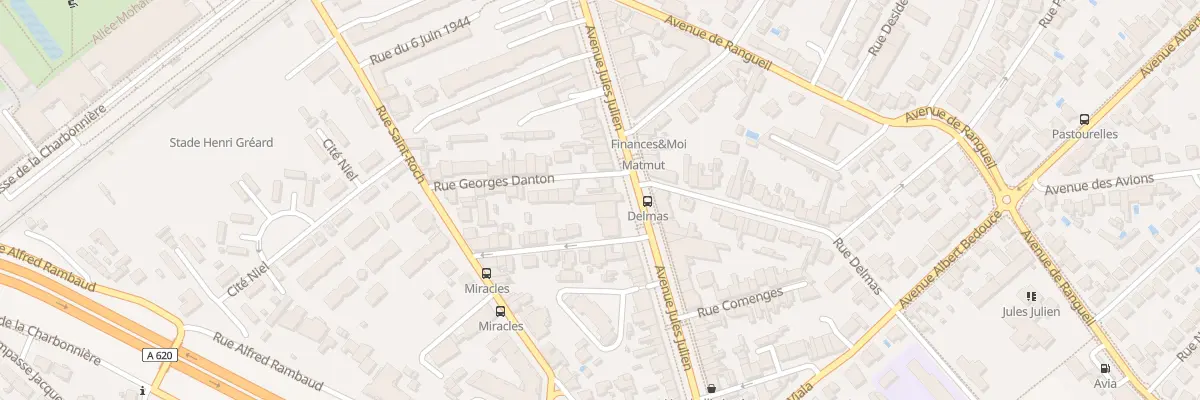 Plan du 75 Av Jules Julien à Toulouse