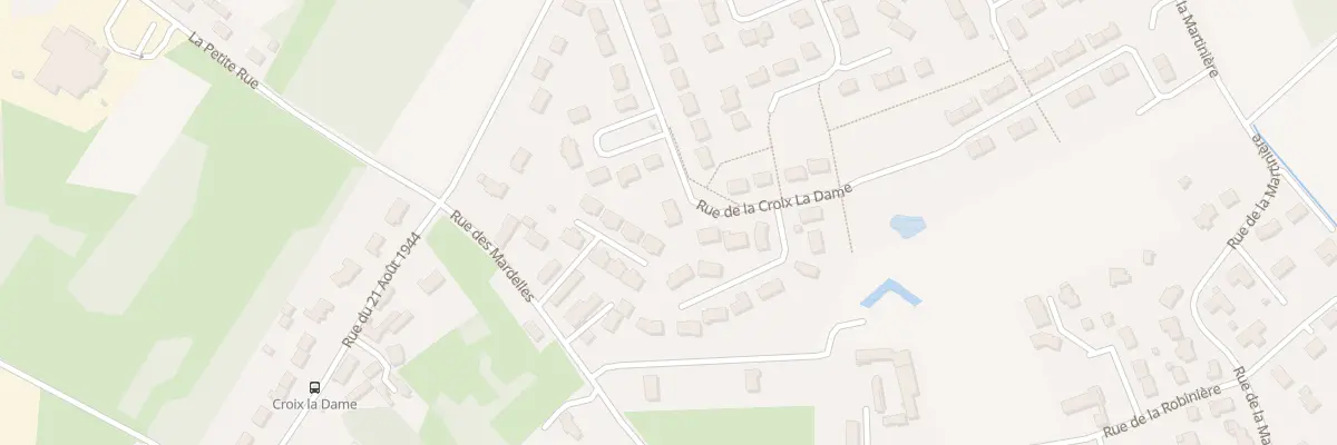 Plan du 14 Rue de la Croix La Dame à Mont-près-Chambord