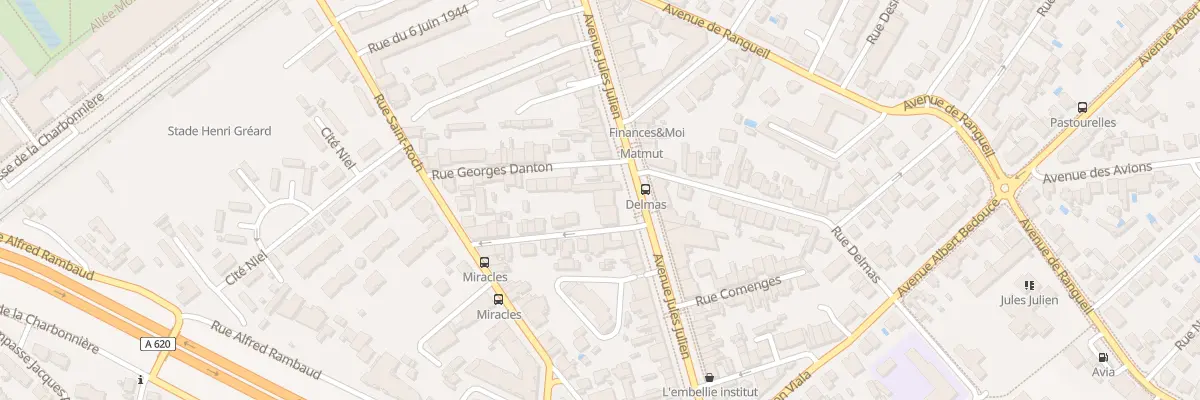 Plan du 73 Av Jules Julien à Toulouse