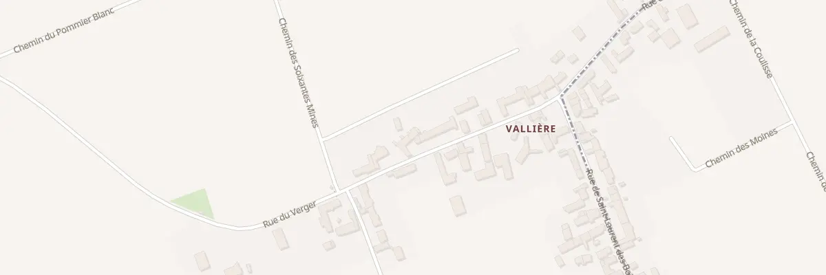 Plan du 8 Rue du Verger à Autainville