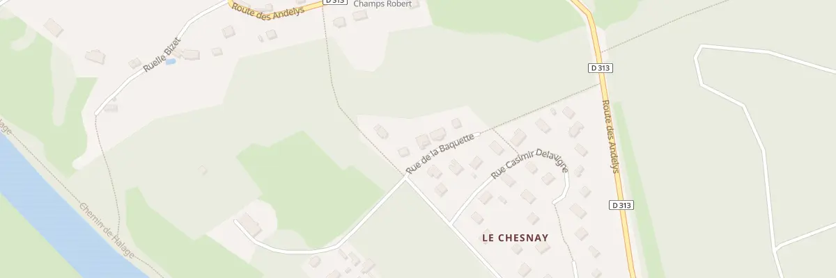Plan du 3 Rue de la Baquette à Pressagny-l’Orgueilleux