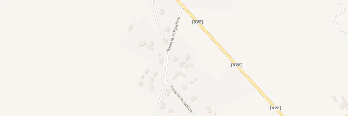 Plan du 6 Rte de la Rouchère à Sassay