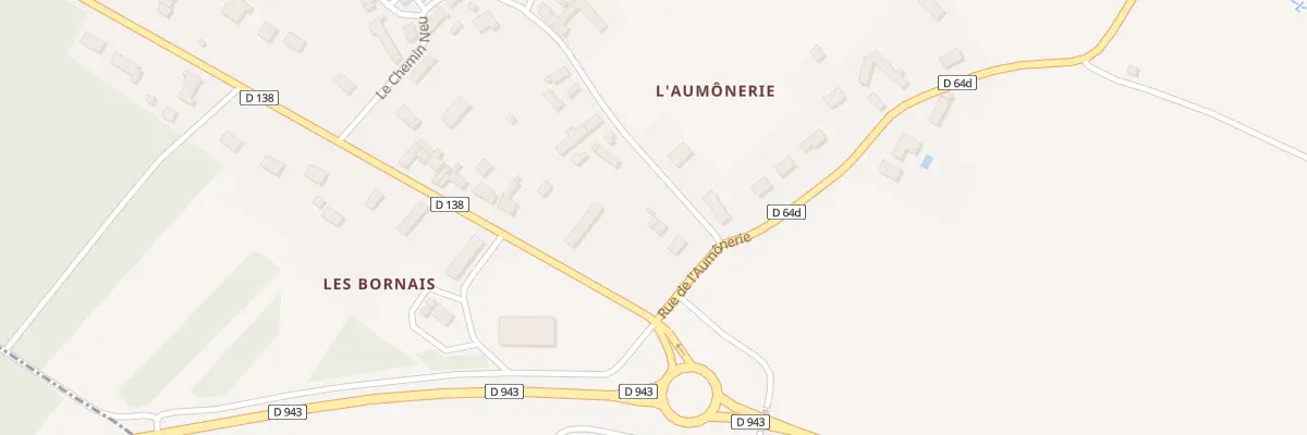 Plan du 1 Rue des Grands Champs à Saint-Lactencin