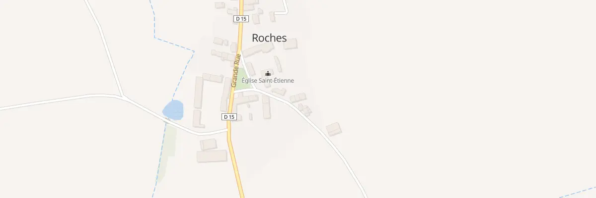 Plan du 8A Rue de l’Eglise à Roches