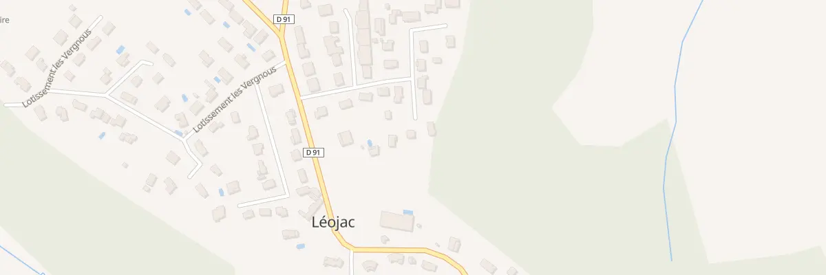 Plan du 14 Lot des Pins à Léojac