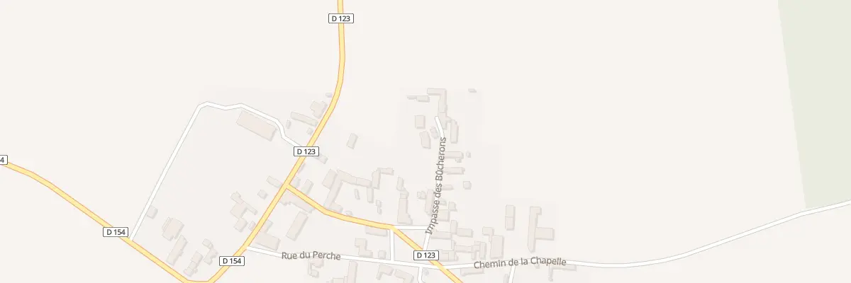Plan du 3 Imp des Bûcherons au Gault-Saint-Denis