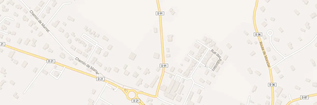 Plan du 161 Rte de Saint-nauphary à Villebrumier