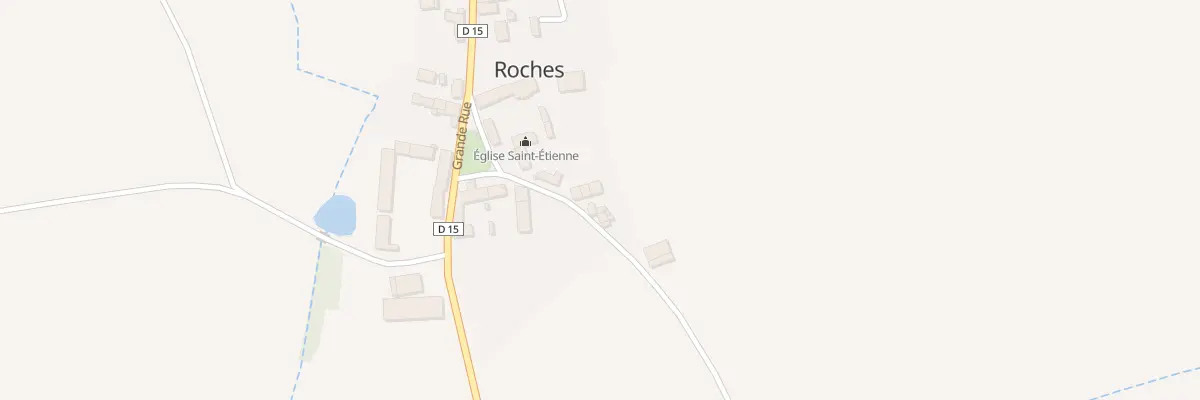 Plan du 7 Le Bourg à Roches