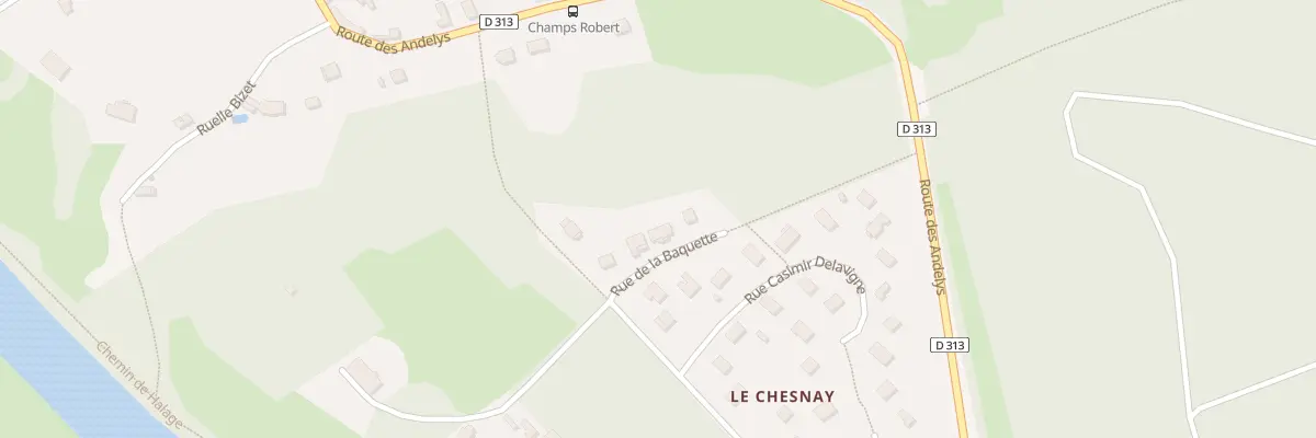 Plan du 5 Rue de la Baquette à Pressagny-l’Orgueilleux