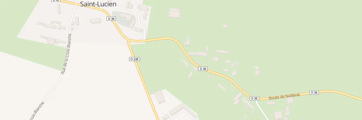Plan du 433 Rte de Nolleval à Saint-Lucien