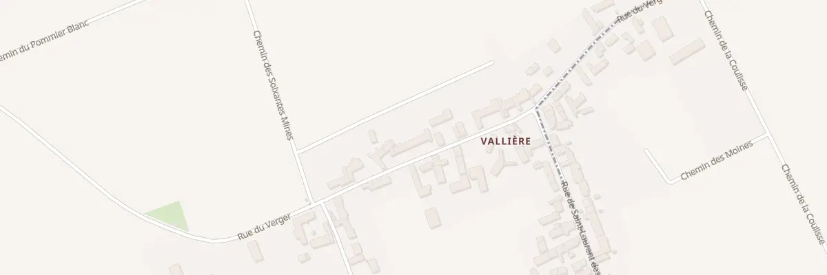 Plan du 10 Rue du Verger à Autainville