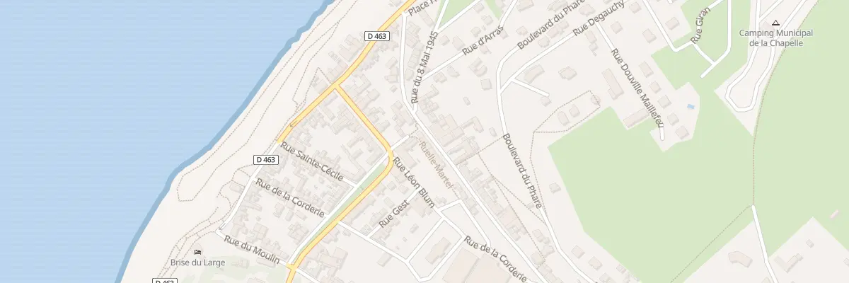 Plan du 10 Rue de Paris à Ault