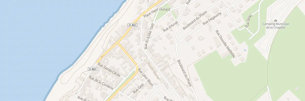 Plan du 5 Rue de Paris à Ault