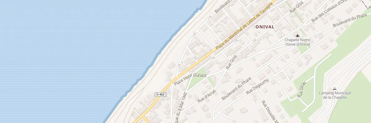 Plan du 45 Rue de Saint-valery à Ault