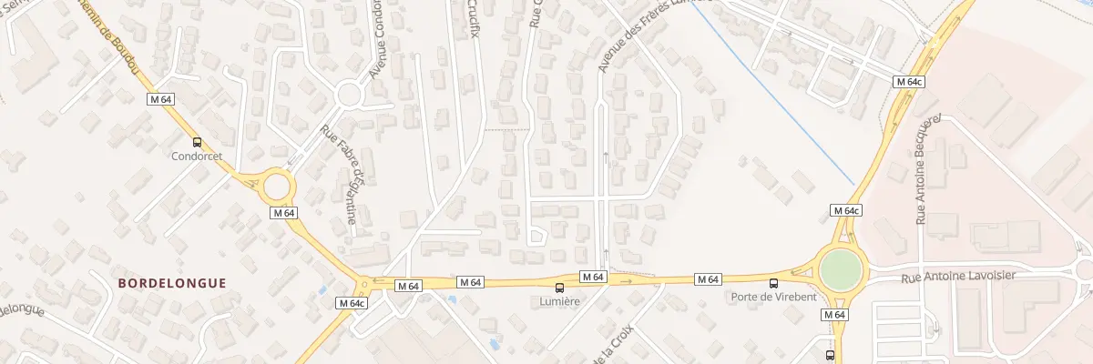 Plan du 2 Rue Gérard Philippe à Launaguet