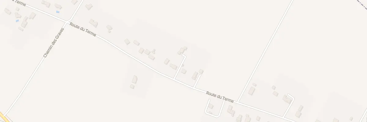 Plan du 695 Rte du Terme à Nohic
