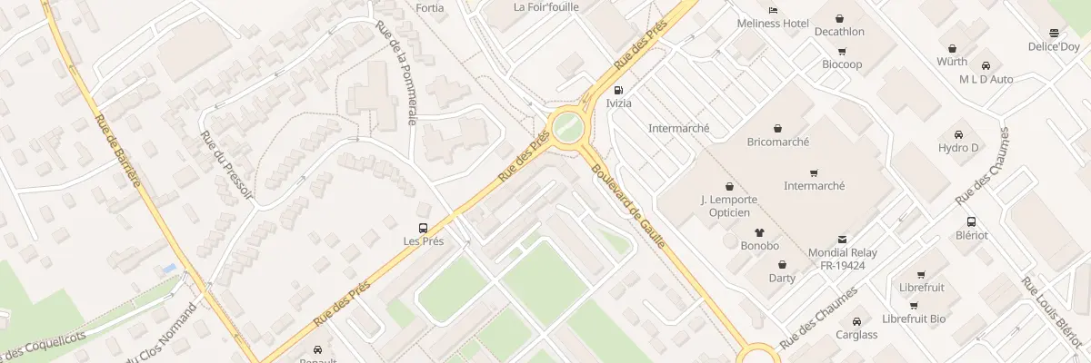 Plan du 21 Rue des Prés à Saint-Marcel