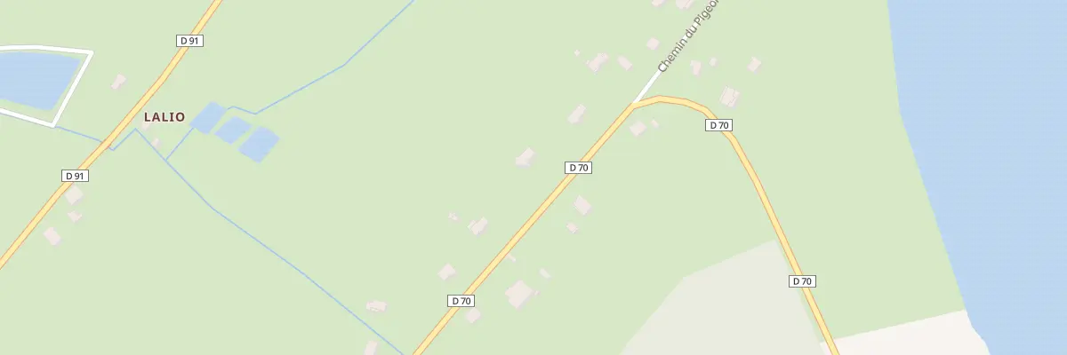 Plan du 1643 Rte de Génébrières à Léojac