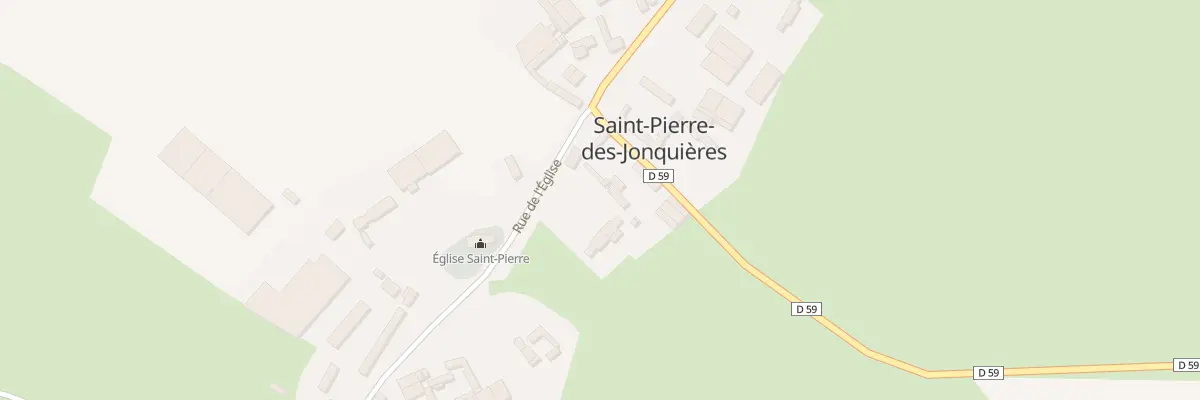 Plan du 1 Rue de l’Eglise à Saint-Pierre-des-Jonquières