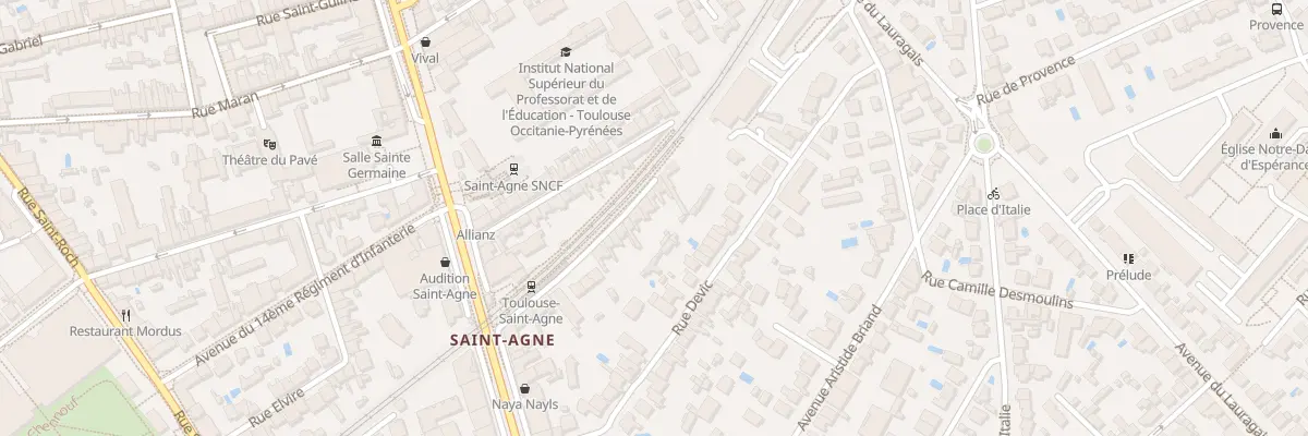 Plan du 26 Imp Moulive à Toulouse