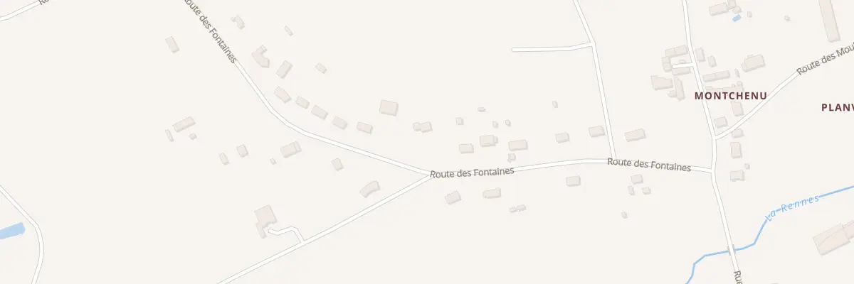 Plan du 19 Rte des Fontaines à Méhers