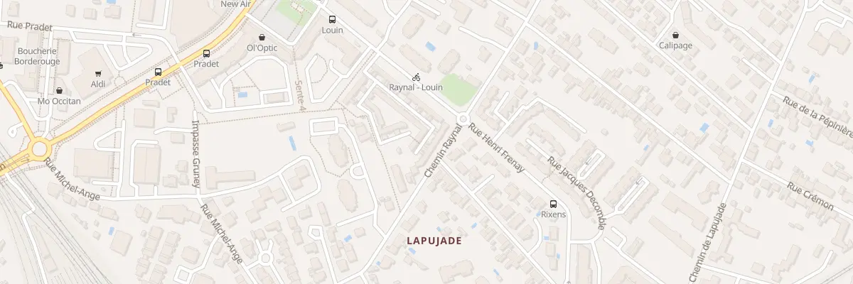 Plan du 2 Imp Séverine à Toulouse