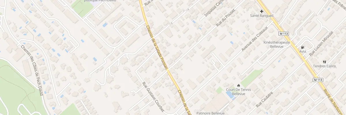 Plan du 7 Rue du Pouset à Toulouse