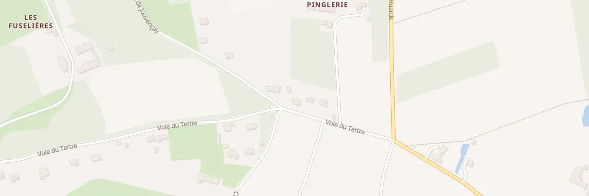 Plan du 77 Voie du Tertre à Cour-Cheverny