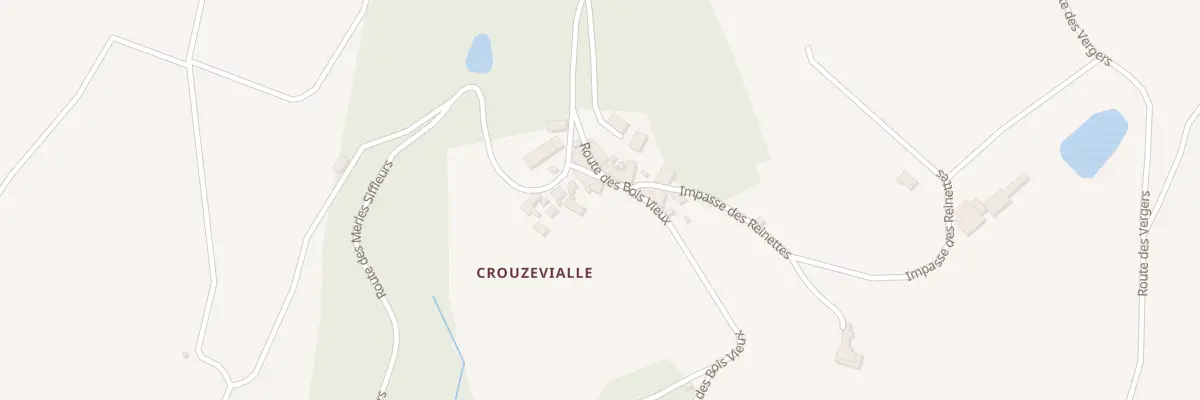 Plan du 965 Rte Des Bois Vieux à Voutezac