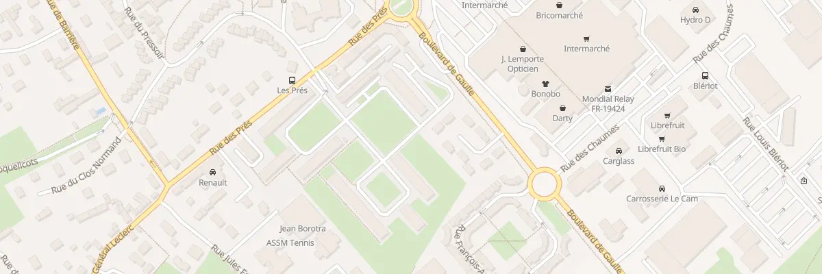 Plan du 4 Res La Tourelle à Saint-Marcel