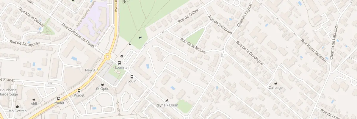 Plan du 51B Che Raynal à Toulouse