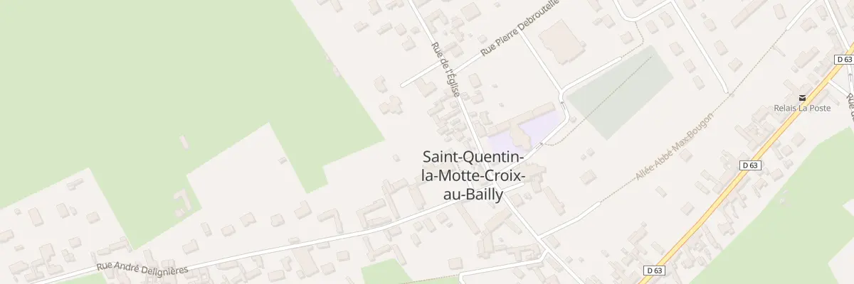 Plan du 259 Rue de l’Eglise à Saint-Quentin-la-Motte-Croix-au-Bailly