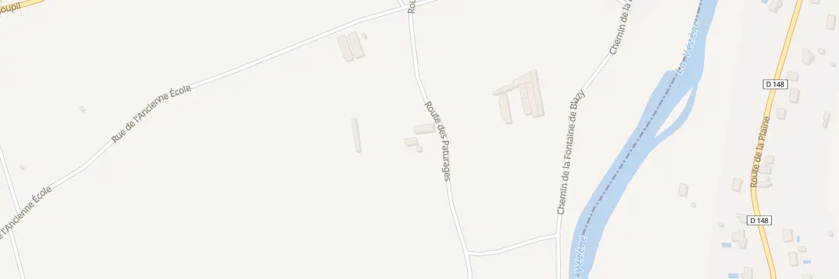 Plan du 420 Rte Des Paturages à Voutezac