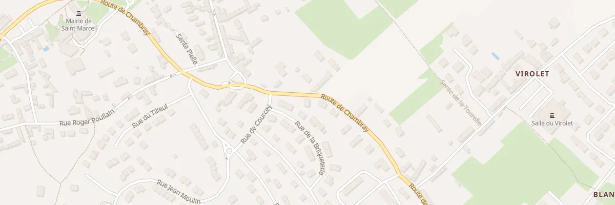Plan du 35 Rte de Chambray à Saint-Marcel